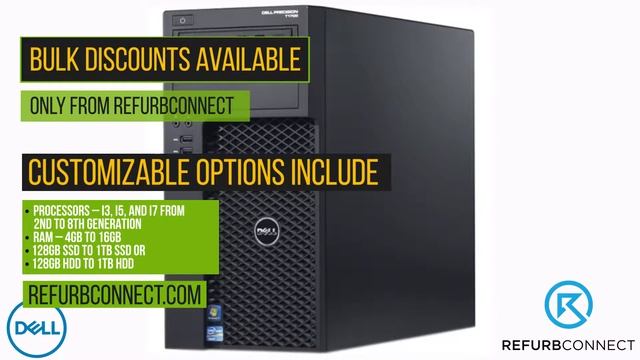 Certified Refurbished Dell Precision T1700 Mini Tower Computer Intel Core I7 - RefurbConnect смотреть онлайн