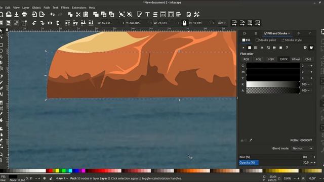 Create ART with PHOTO. Made in Inkscape (Speed Art) смотреть онлайн