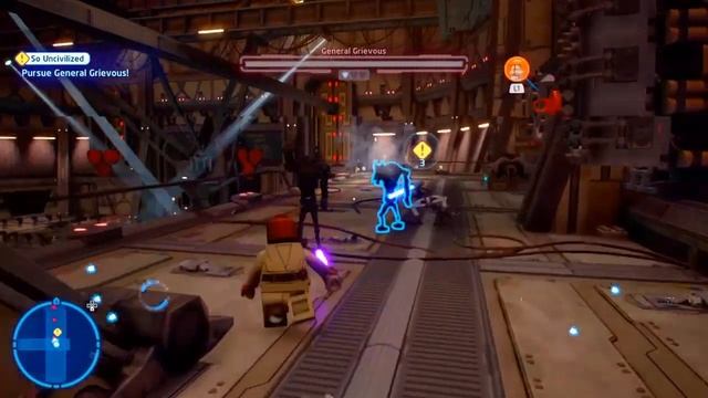 Lego Star Wars The Skywalker Saga:Bosses with different colored saber characters смотреть онлайн