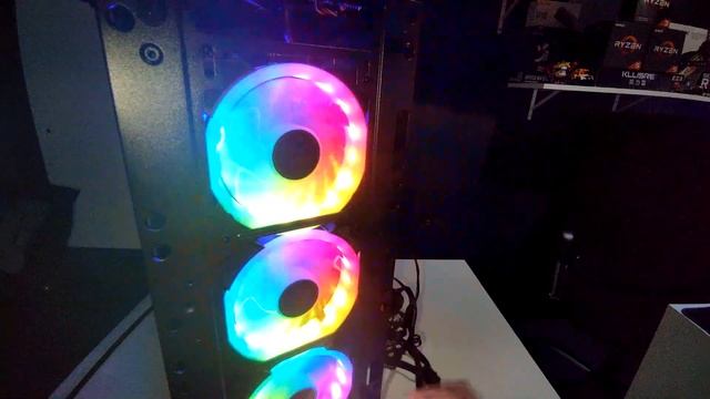 KIT FANS GMRGB| Tá TODO MUNDO Comprando ESSES Fans RGB Muito BARATOS😱 VALE A PENA? Review Completo! смотреть онлайн