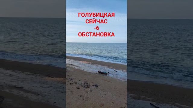 ГОЛУБИЦКАЯ СЕЙЧАС.ОБСТАНОВКА.(24.01.24) -6 градусов #голубицкая смотреть онлайн