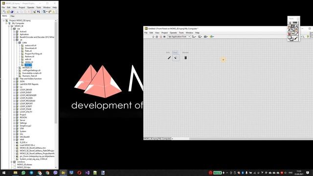 Создание своих уникальных кнопок в программе. Уроки Labview. смотреть онлайн