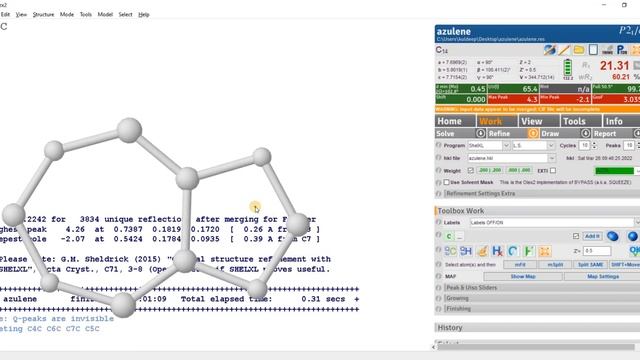 Modelling whole molecule disorder across the crystallographic inversion center @DrKuldeepMahiya смотреть онлайн