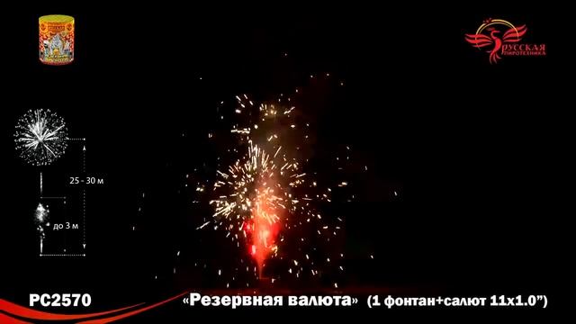 Салют + Фонтан "Резервная валюта" 1.0"х12, арт. PC 2570
Салютыч смотреть онлайн