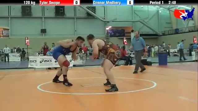 Tyler Swope Vs. Connor Medbery At 2013 ASICS University Nationals - FS