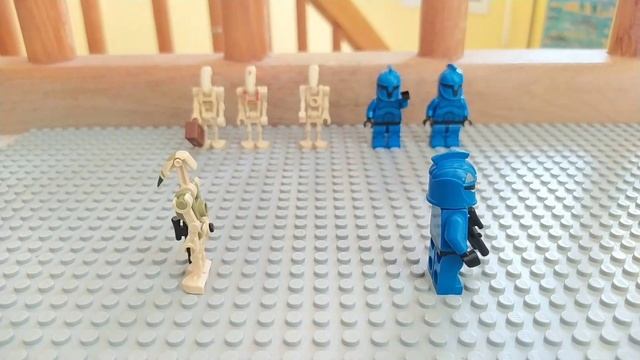 LEGO Star Wars Duel Stop Motion смотреть онлайн