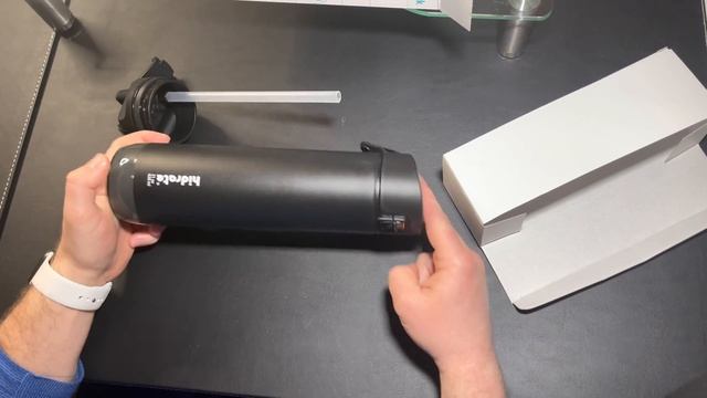 HidrateSpark Steel Smart Tumbler - Unboxing - 4K смотреть онлайн