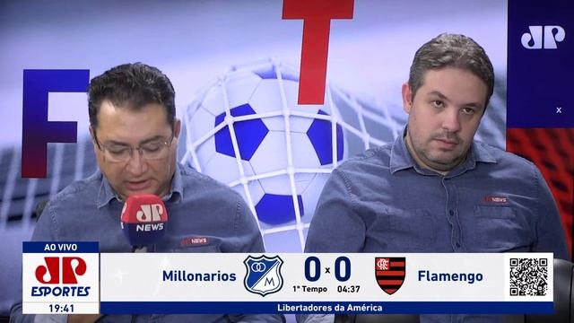 Millonarios 1 x 1 Flamengo - 02/04/2024 - Libertadores смотреть онлайн