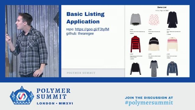 From Components to Applications - Net-a-Porter (Polymer Summit 2016) смотреть онлайн