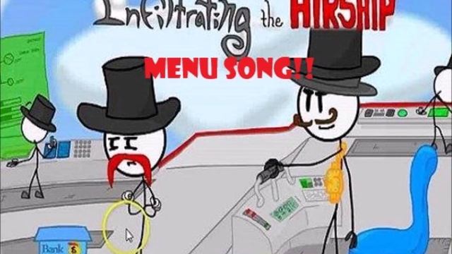 The Henry Stickmin Collection : Infiltrating the Airship Menu Song смотреть онлайн