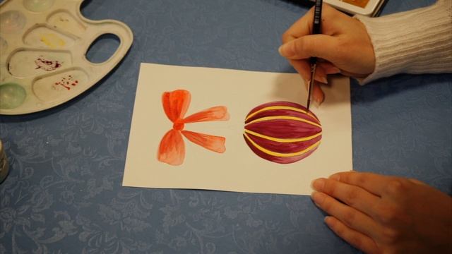 Мастер-класс «Новогодняя открытка» смотреть онлайн