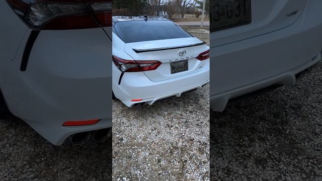 2021 Toyota Camry XSE v6 cold start смотреть онлайн