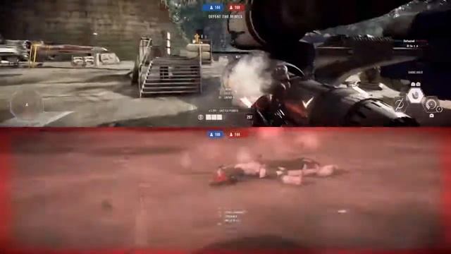 STAR WARS™ Battlefront™ II video3 splitscreen game play смотреть онлайн