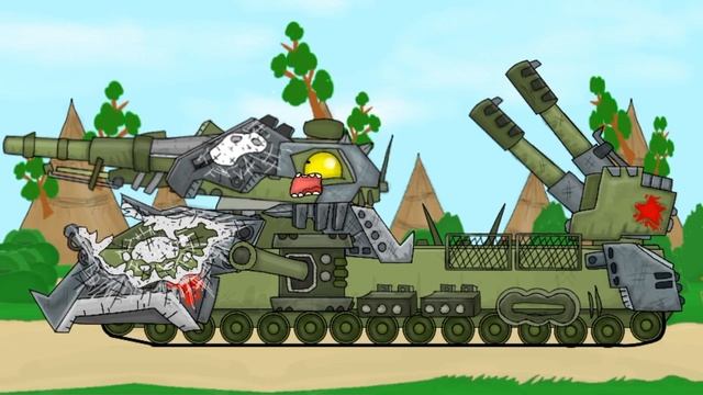 ОБОРОТЕНЬ ДОРА Против КВ44 - Мультики про танки