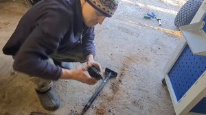 Люфт на руле квадроцикла CF 500 .Как быстро поменять подшипник рулевой колонки.