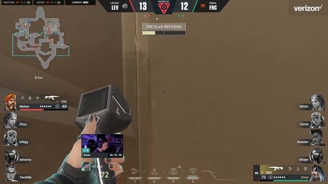 FNC Enzo Pro's "Don't Fake" insane Overtime Clutch vs Leviatán смотреть онлайн