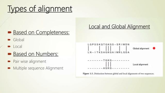 Global Alignment vs. Local Alignment смотреть онлайн