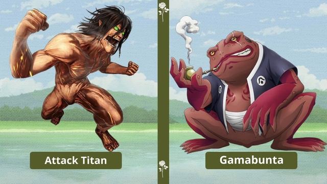Titans VS Summoning Jutsu Animal смотреть онлайн