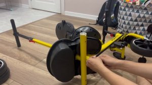 Как собрать китайский трехколесный велик с родительской ручкой