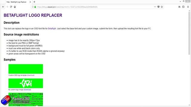 Easy Custom Betaflight Startup Logo