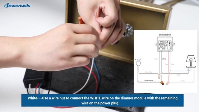 How to Install DEWENWILS Light Dimmer, Touch Lamp Control Module, 3 Levels Sensor Dimming смотреть онлайн