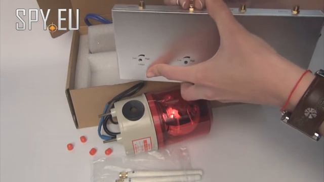 GSM signal detector with an alarm and flashing lights - SPY.EU смотреть онлайн
