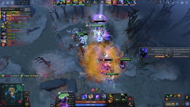 OG.ANA FACELESS VOID WITH 16-0 KD - DOTA 2 7.25 GAMEPLAY смотреть онлайн
