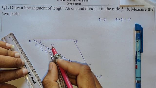 Class10, Ex 11.1, Q1 | Construction | Math's | CBSE NCERT | Green Board Classes смотреть онлайн