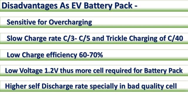 Nimh, Nickel Metal hydride cell is a non lithium ion cell that can be used in EV power pack смотреть онлайн
