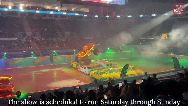 Hot Wheels monster truck show brings enthusiasts to Bert Ogden Arena смотреть онлайн