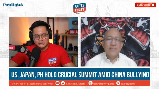 US-Japan-PH summit: Shoulder to shoulder vs China смотреть онлайн