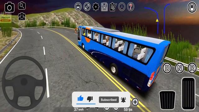 Euro Bus Driving on Mountain Roads | Proton Bus Simulator Road - #42 Android Gameplay | Bus 3D Game смотреть онлайн