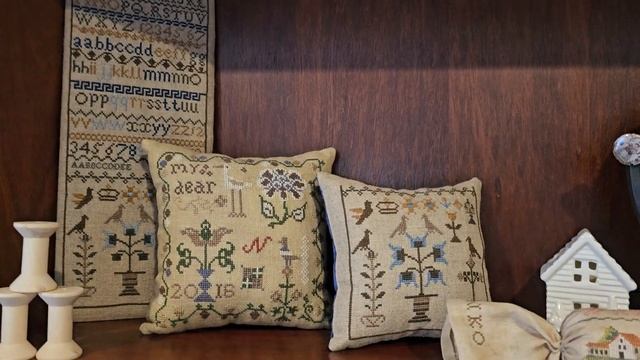 В ГОСТЯХ У NERISSA O'BRIEN, ВЫШИВАЮЩЕЙ С 9ти ЛЕТ 🪡 😊 💖 смотреть онлайн