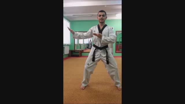Taekwondo WTF. Блок Хан Сонналь Пакат Макки. смотреть онлайн