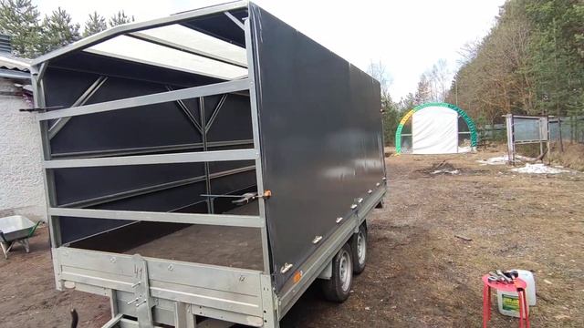 Крутой Тент для прицепа и грузовика