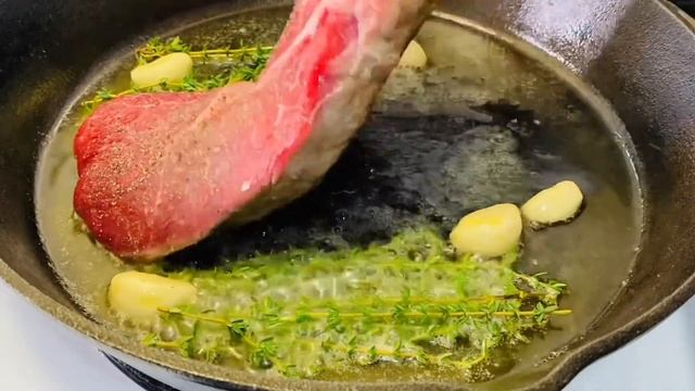 A Simple way to cook Sirloin Steak | Well-Done Butter-Basted Steak смотреть онлайн