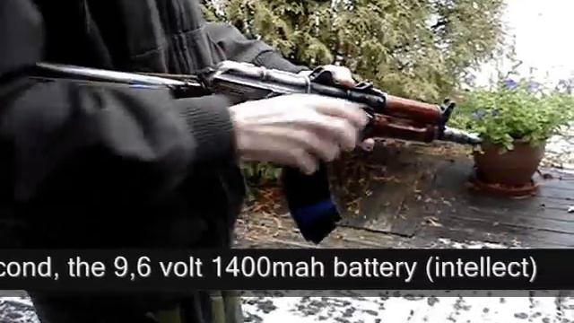 8,4 vs 9,6 volt battery comparison (airsoft) смотреть онлайн
