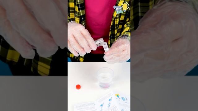 Набор опытов для детей от Genio Kids Science: Пушистые кристаллы