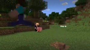 Песня подними глаза в Майнкрафт