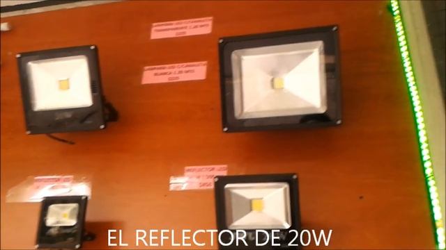 REFLECTORES LED 10w 20w 30w y 50w смотреть онлайн