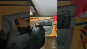 Замена вставки на дверной карты лачетти / Gentra