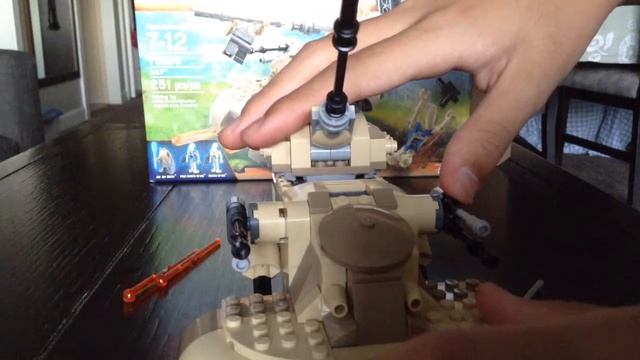 Star Wars AAT (set number 75080) 251 pcs ages 7 -12 смотреть онлайн