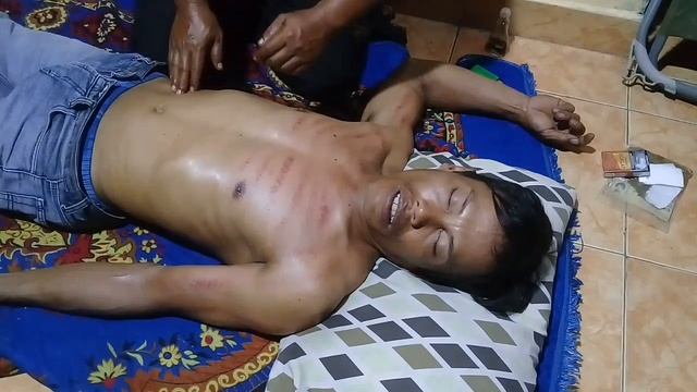 Traditional Massage/relaksasi Perut Dari Masuk Angin.