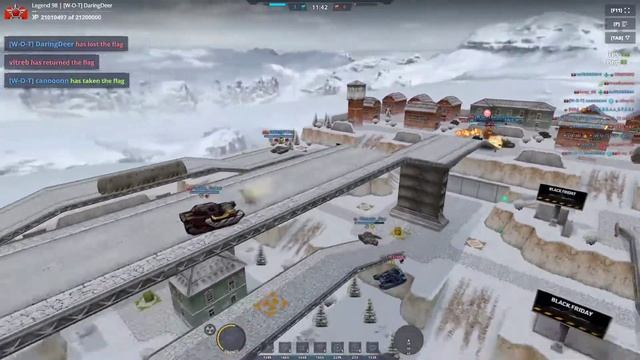 Hammer EMP/Paladin/Crisis on Highways CTF | Tanki Online | танки Онлайн смотреть онлайн