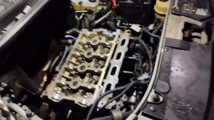 Рено Логан 2 с двигателем k4m обрыв ремня грм последствия часть 2.