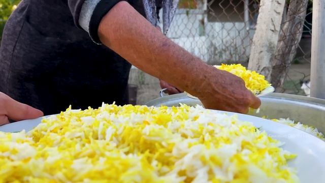 GRANDMA COOKING BEST PILAF  IN THE VILLAGE! BAKLAVA RECIPE | CAUCASIAN COUNTRY FAMILY LIFE