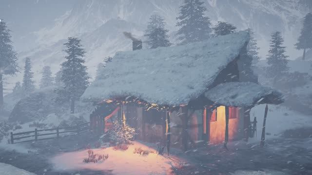 Метель в церкви | Звуки метели убаюкивают | Завывающий ветер и метущий снег, расслабься, спи смотреть онлайн