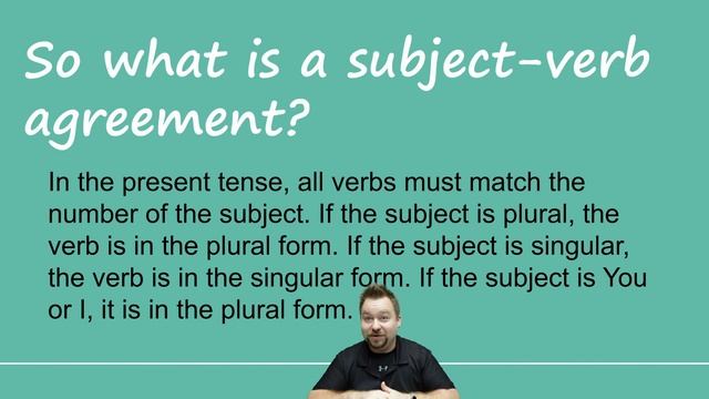 What is Subject Verb Agreement English Grammar Lesson смотреть онлайн