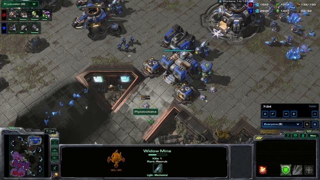 Играю на зерге, SC2 смотреть онлайн