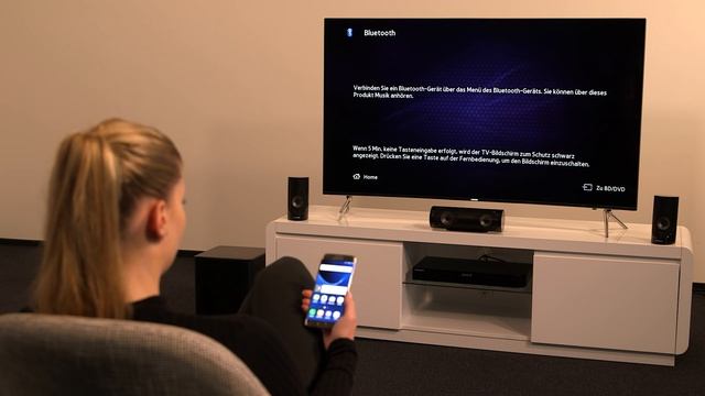 Samsung Heimkino-System: Bluetooth-Verbindung смотреть онлайн